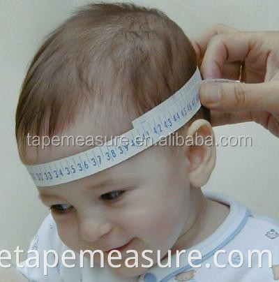 Height Chest Head Measurement Bond Paper Baby's Own Tape Measure